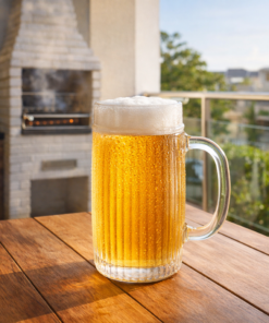 Caneca de Vidro para Chopp Riviera 490ml