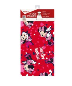 Saco de Presente Minnie Disney 35x54cm Cromus