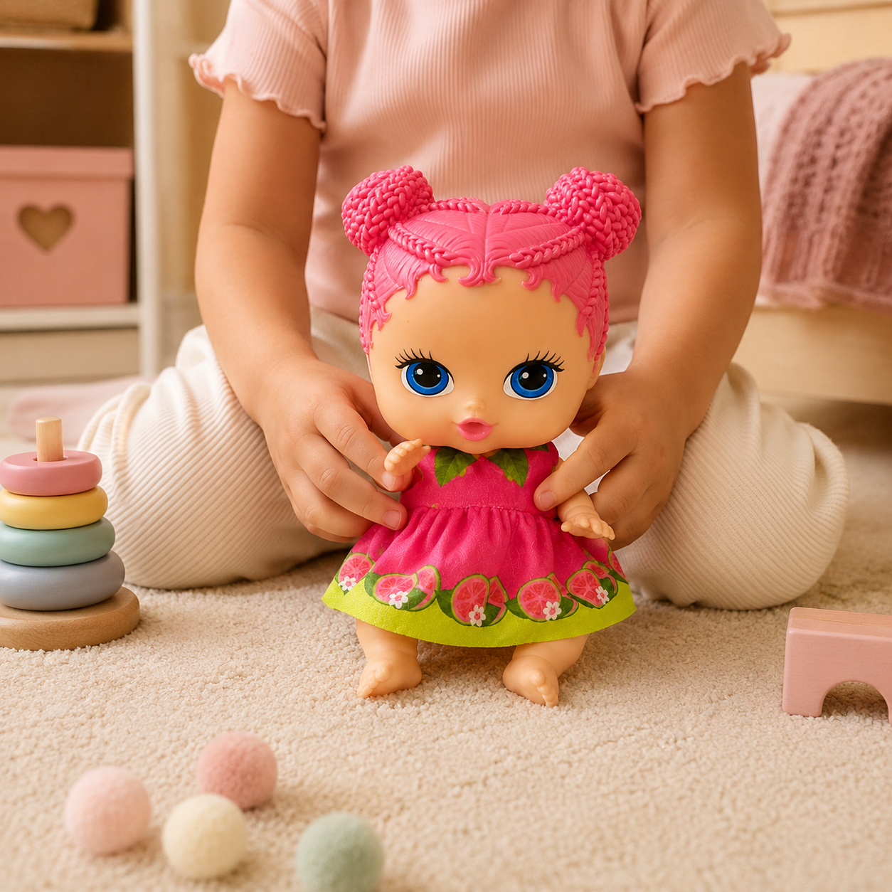 Boneca Frutinhas Goiaba Cotiplás com Cheirinho 19cm