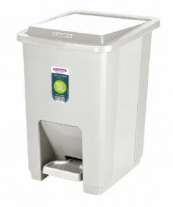 Lixeira Plástica com Pedal 15L Sanremo para Cozinha