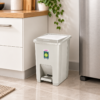 Lixeira Plástica com Pedal 15L Sanremo para Cozinha