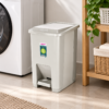 Lixeira Plástica com Pedal 15L Sanremo para Cozinha