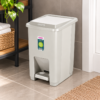Lixeira Plástica com Pedal 15L Sanremo para Cozinha