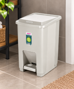 Lixeira Plástica com Pedal 15L Sanremo para Cozinha