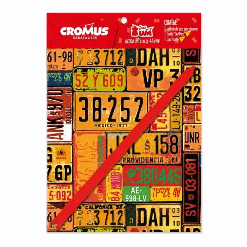 Kit Saco para Presente 30x44 Feminina Cromus