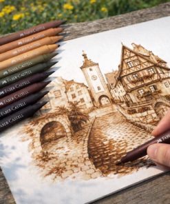 Canetinha Vai e Vem Tons de Pele Faber Castell Lavável Ideal Para Escola e Artes