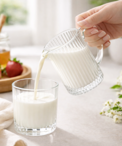 jarra de Leite em Vidro Laure 260ml