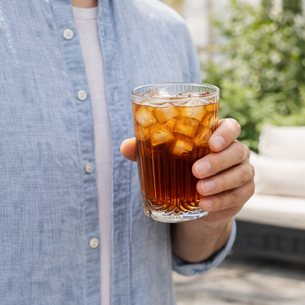 Jogo 6 Copos Vidro 250ml Laure Allmix Transparente