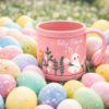 Caneca Infantil Plástica 200ml Decorada Tema Páscoa Colorida
