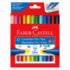 Canetinha Hidrográfica Vai e Vem 12 Cores Faber-Castell