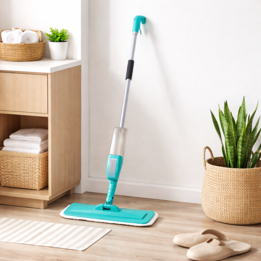 Mop Spray Noviça Fit Bettanin Original com Reservatório para Limpeza de Pisos