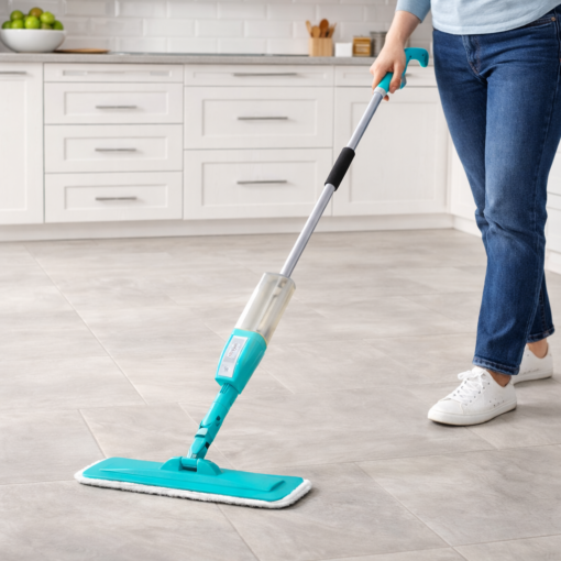 Mop Spray Noviça Fit Bettanin Original com Reservatório para Limpeza de Pisos