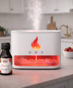 Kit Umidificador Caixa Branca com essencia