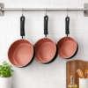 Kit 3 Frigideiras Tramontina Caribe Alumínio Antiaderente Starflon Cozinha 16 20 24 cm