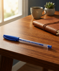 Esferográfica Trilux 032 Média Azul Faber-Castell