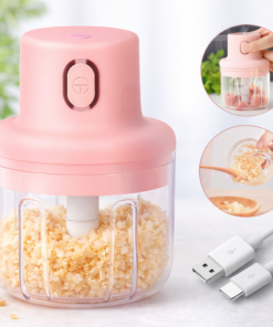 Mini Processador Elétrico USB Portátil para Alimentos Belakaza