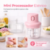 Mini Processador Elétrico USB Portátil para Alimentos Belakaza