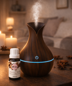 Kit Umidificador Vaso com Essência da sua Escolha