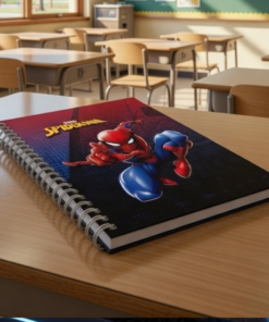 Caderno Escolar Homem Aranha Marvel 10 Matérias Ideal para Escola e Faculdade