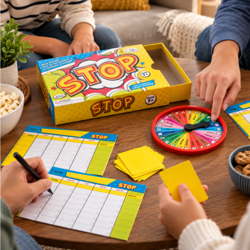 Jogo Stop Adedonha Super Jogos Gala Brinquedos