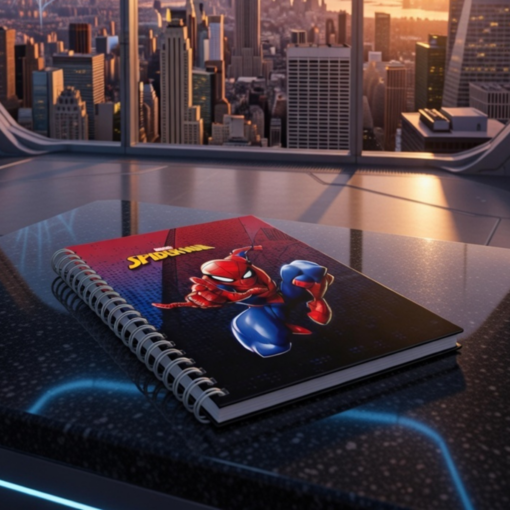 Caderno Escolar Homem Aranha Marvel 10 Matérias Ideal para Escola e Faculdade