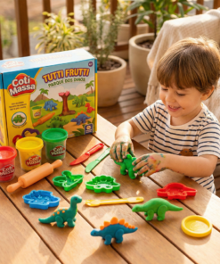 Massa de modelar dinossauros Cotiplás