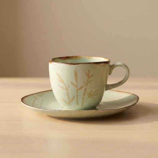 Xícara de chá bambu Oxford Porcelanas