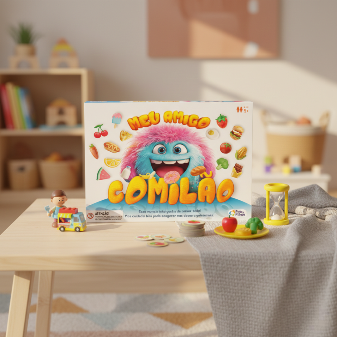jogo educativo amigo comilão Pais & Filhos