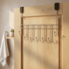 Suporte de Ganchos Cromado Eclipse Arthi