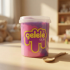 gelele slime colorida divertida