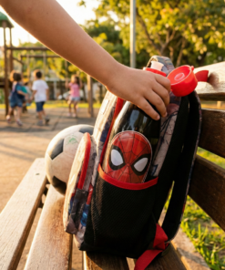 garrafa infantil Homem Aranha
