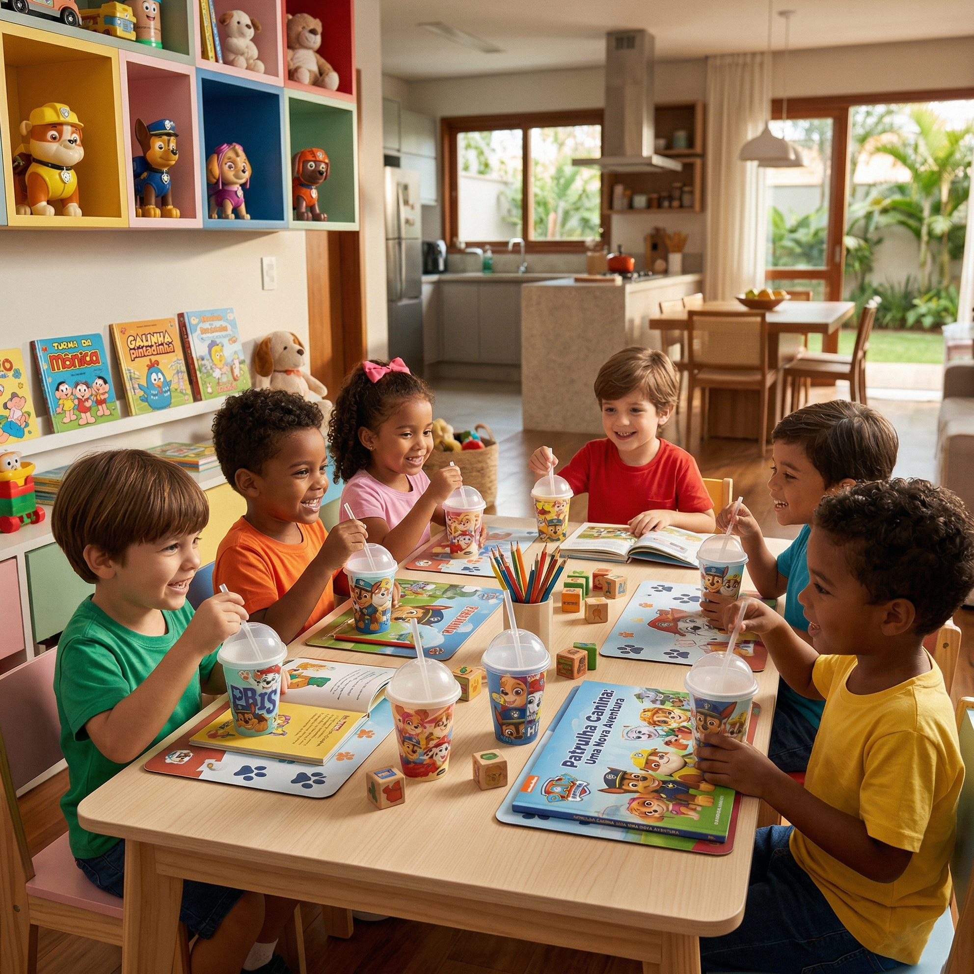 Copo shake Patrulha Canina