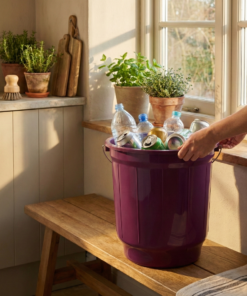 Balde para coleta seletiva de 20 litros