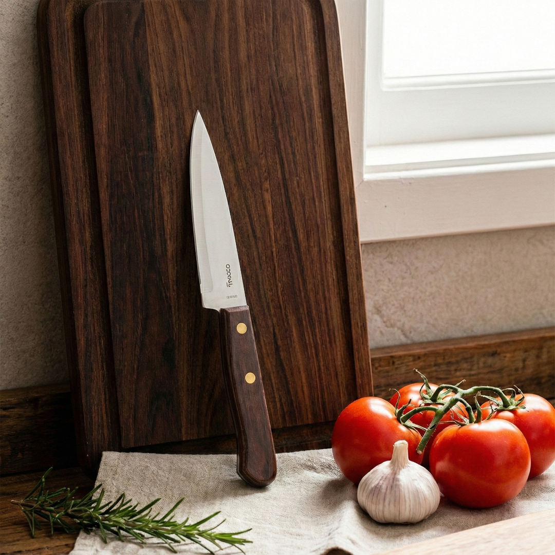 Faca de cozinha wood de 6 polegadas