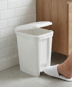 lixeira com pedal 7 litros jaguar