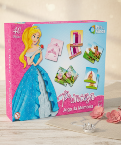 Jogo da memória princesas Gala Brinquedos