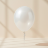 Balão de Festa Liso N9 Branco Pic Pic 50 Unidades Pic Pic