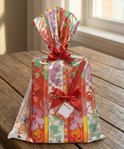 kit saco de presente romântica da Cromus