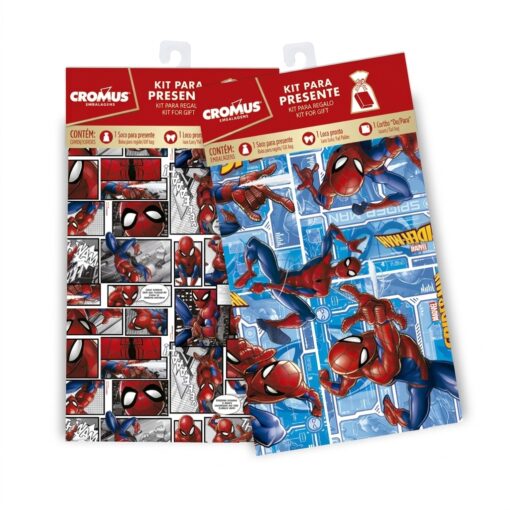 Saco Presente Homem Aranha Express Cromus