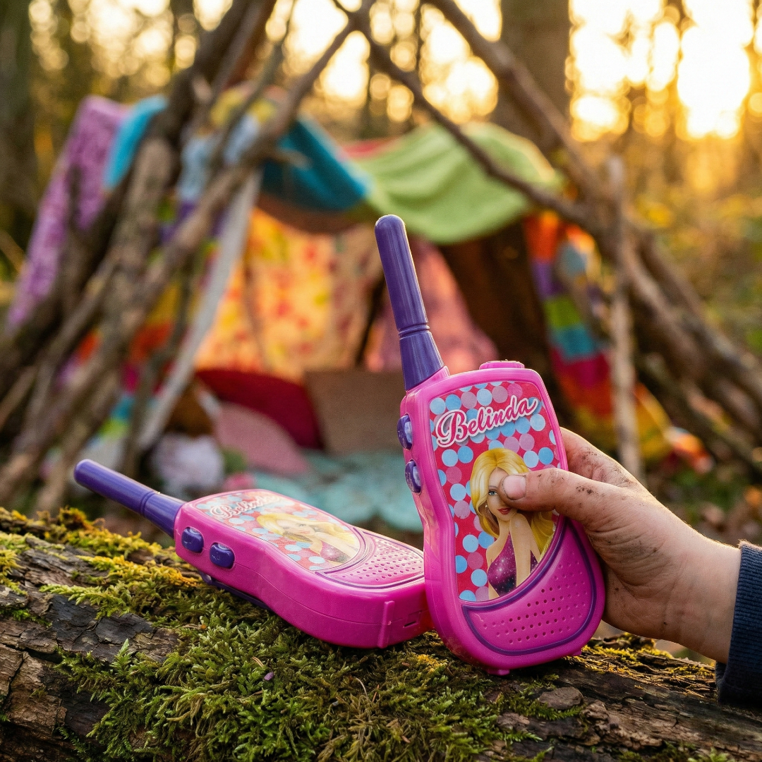 walkie talkie infantil rádio DM Toys