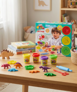 Massa de modelar dinossauros Cotiplás