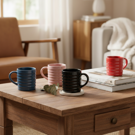 Caneca de Cerâmica Gomos 210ml Lyor