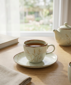 Xícara de chá bambu Oxford