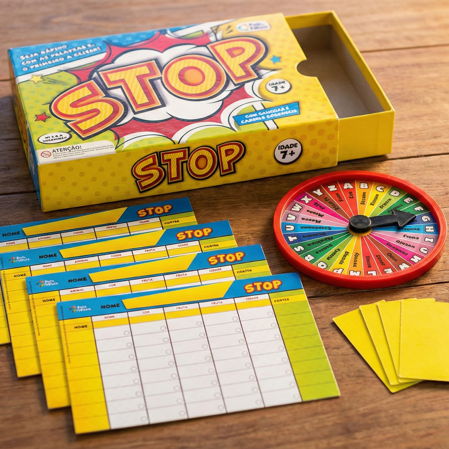 jogo Stop de tabuleiro Gala Brinquedos