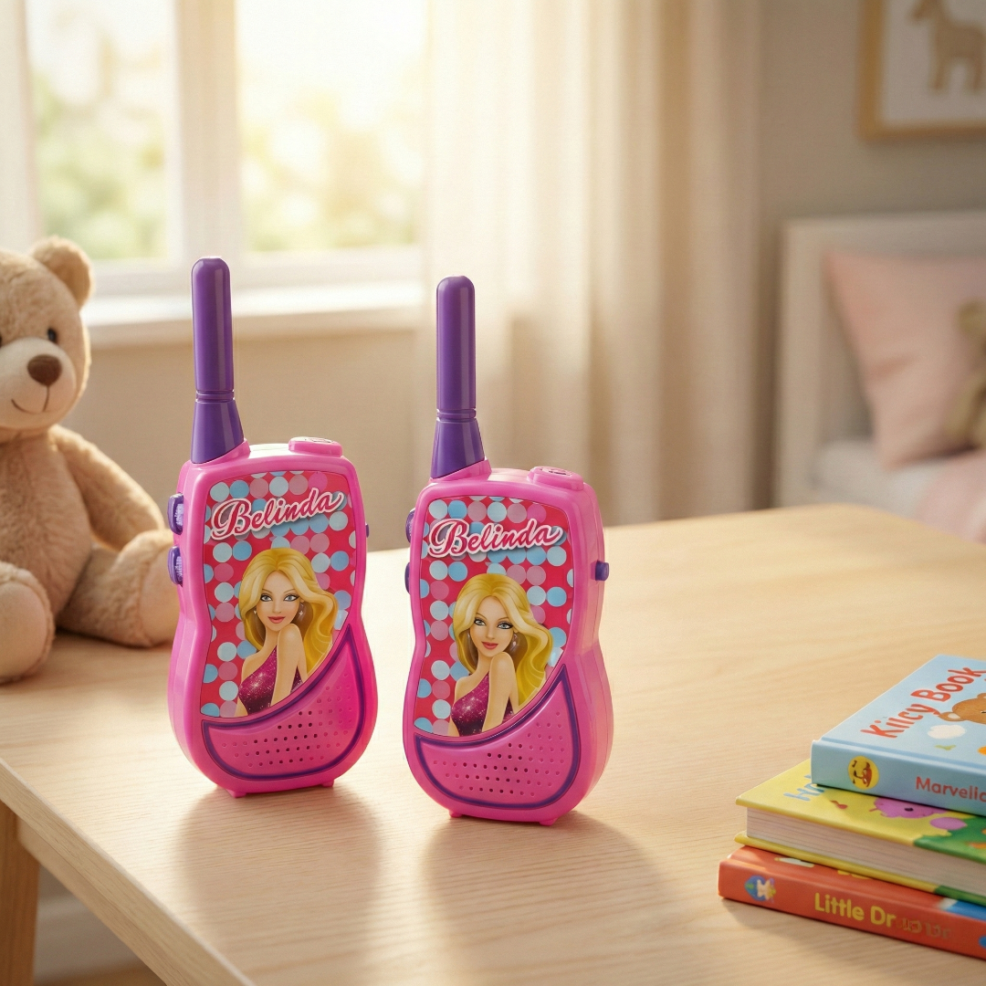 walkie talkie infantil rádio DM Toys