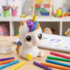 Unicórnio Para Pintar Mundo Colorido Super Toys