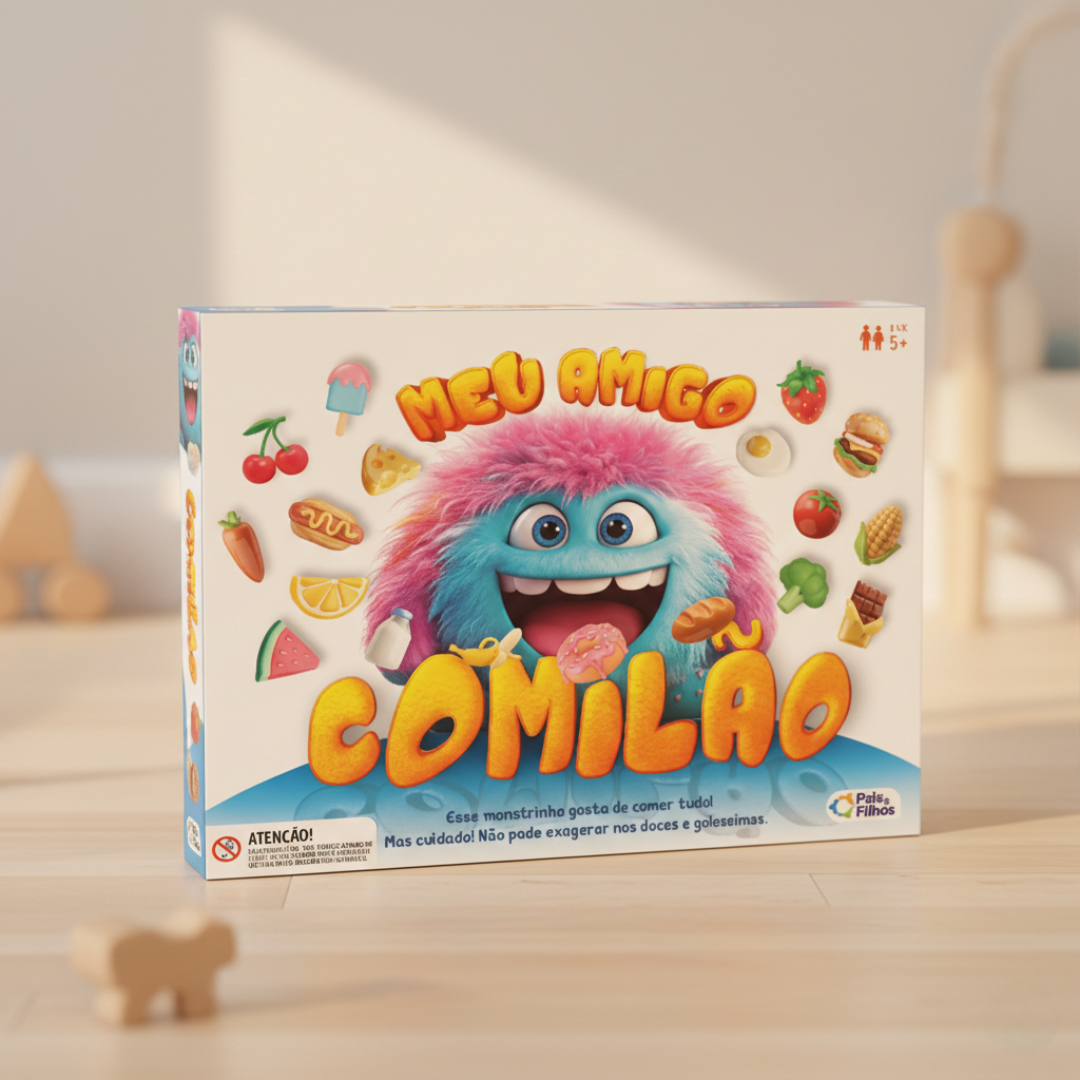 jogo educativo amigo comilão Pais & Filhos