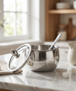 Açucareiro com colher plástico Jaguar Plásticos