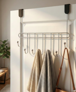 suporte de ganchos cromado Eclipse