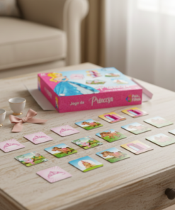 Jogo da memória princesas Gala Brinquedos